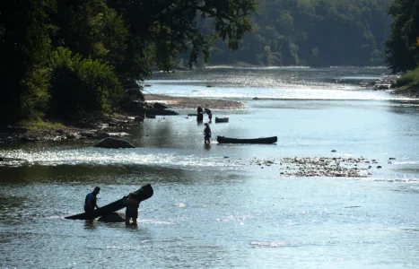 ‘The river is our friend’